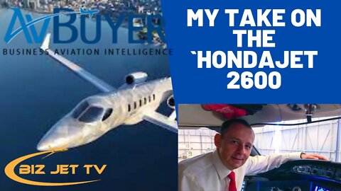 My take on the Hondajet 2600