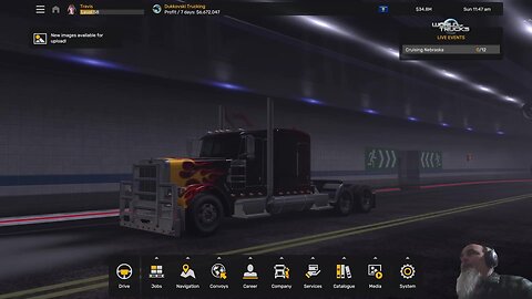 ASMR / Sleep good / no talking / Relax / Chill / Unwind / Destress / American Truck Sim