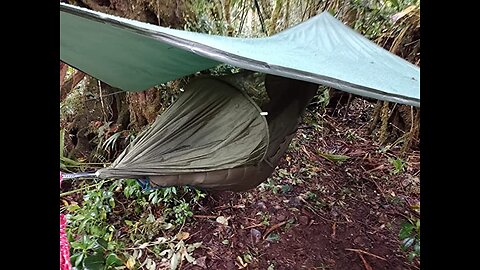 G4Free Large Camping Hammock with Mosquito Net and Rain Fly- 2 Person Portable Hammock with Bug...