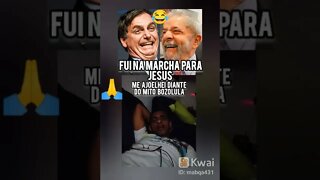 Fui na marcha para Jesus e deu BOLSONARO MITO ACIMA DE DEUS😥