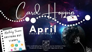 Card Hoppin Galaxy Background