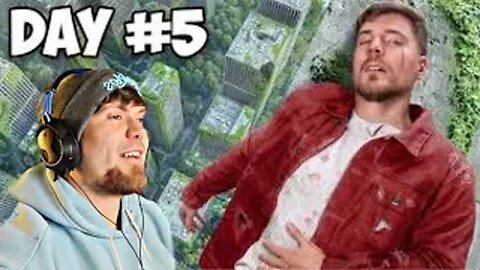 Mr. Beast Survived 7 Days In An Abandoned City!! [REACTION]