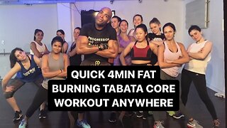 Quick 4min Tabata workout