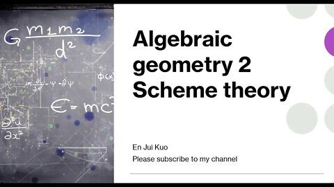 algebraic geometry Scheme theory: affine scheme(3) show that it is really a locally ringed space