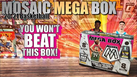 '20-21 Mosaic Basketball MEGA Box | Lamelo Ball & Anthony Edwards Parallels Are Both Pulled! 🔥