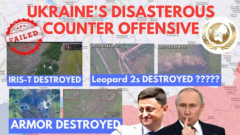 Ukraine's DISASTEROUS Counter Offensive - Leopard 2 + IRIS-T DESTROYED - Frontline Report June 8 23