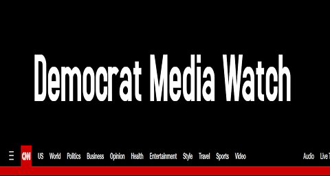 Democrat Media Watch livestream 1/10/24