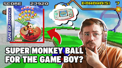 They made Super Monkey Ball for the Game Boy? | Super Monkey Ball Jr.