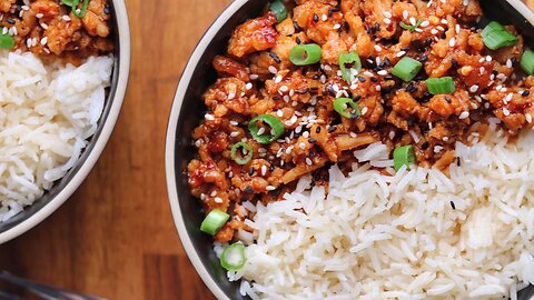 Firecracker Ground Chicken | Simple and Inexpensive Recipes At Home