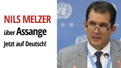 DEUTSCH: Nils Melzer – UN-Sonderberichterstatter für Folter – bespricht den Fall von Julian Assange