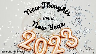 New Thoughts for a New Year