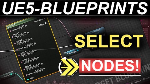Unreal5 Blueprints: SELECT Conditionals (60-Seconds!!)
