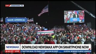 Amazing: Trump Crowd Starts Singing National Anthem
