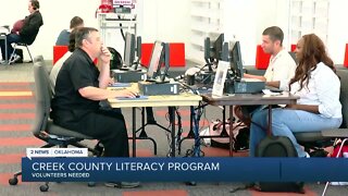 Creek County Literacy Program volunteers needed