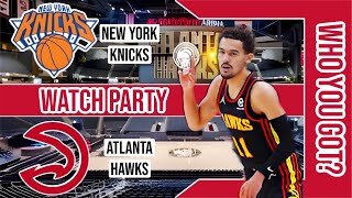 NYC Knicks vs Atlanta Hawks | Live Watch Party Stream | NBA 2023 Season Game 2