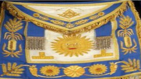 Freemason's are issued an apron made of lambskin to mock to Christ the Lamb of God