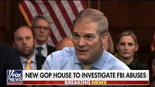 Rep Jordan: It’s Not A Question Of If The FBI Has Been Weaponized