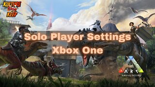 Ark Survival Evolved Solo Player Settings Xbox One