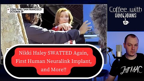 Nikki Haley SWATTED Again, First Human Neuralink Implant, and More!!