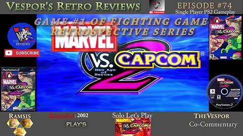 Marvel vs. Capcom 2 (PS2) | Fighting Game Retrospective #1 | 🥊🥋🎮