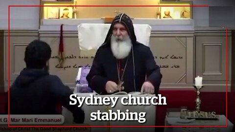 Tensions Rise Outside the Church in Sydney where a Christian Leader was Stabbed