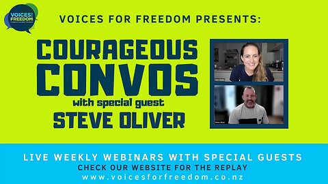 Courageous Convos With Special Guest Steve Oliver - 4 April 2022