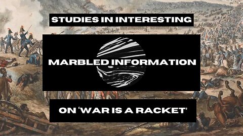 Studies In Interesting: War Is A Racket