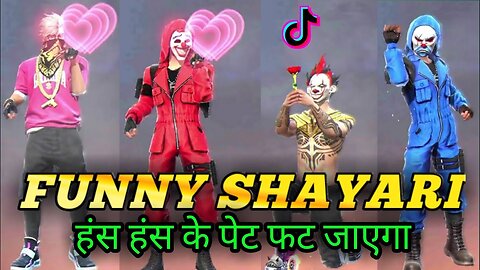 Free Fire Shayari Video 😍 Free Fire Funny Video 🤣 Free Fire Attitude Shayari 😘 FF Shayari _ FF Funny