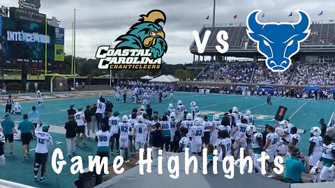 Coastal Carolina University vs Buffalo Highlights | Coastal Carolina Football | CCU Alumni Tailgate