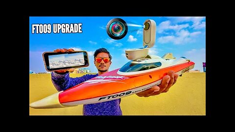 I Upgrade FT009 RC Boat to Heavy Brushless Mods - Chatpat toy TV