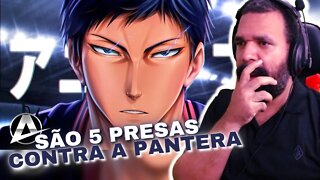 REAGINDO A ♪ Aomine | Pantera Indomável | AniRap (@Prod Hunter)