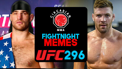 Fight NIght Memes - UFC 296 - Sean Strickland FIGHT OF THE NIGHT