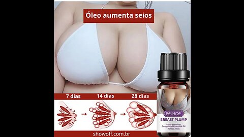 Produtos Óleo aumenta Seios - Breast Blump - Aumenta, Firma e Realça a mama