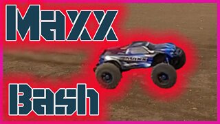 NEW Traxxas Maxx Bash | Battery Flying but Did It Break?