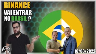 Reunião do FED Hoje, CZ Binance No Brasil e Muito Mais! Análise Bitcoin 16/03/2022