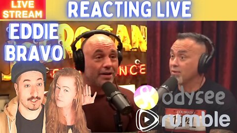 Joe Rogan With Eddie Bravo NEW Episode - ONLY ON RUMBLE & ODYSEE Live Reaction