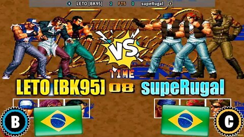 The King of Fighters '95 (LETO [BK95] Vs. supeRugal) [Brazil Vs. Brazil]