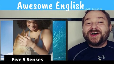 The 5 Five Senses Used to Describe Nouns in English | Awesome English Lesson 19