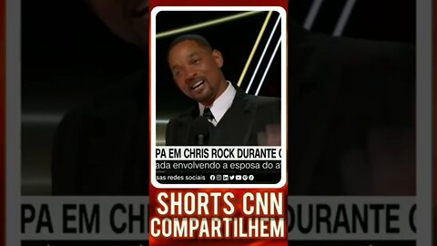 Will Smith deu um tapa na cara de Chris Rock na cerimônia do Oscar.