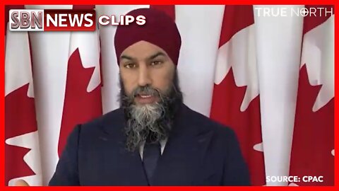 SOCIALIST PARTY LEADER OF CANADA JAGMEET SINGH SUPPORTS TRUDEAU USE GOVERNMENT'S - 6027