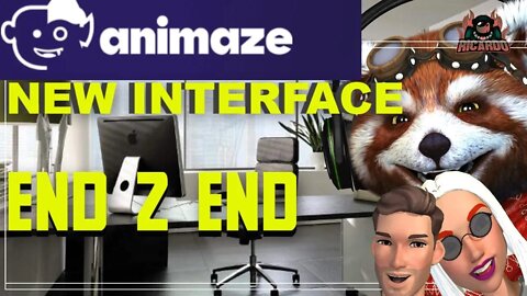Animaze UPDATE new interface Help Tutorial End to End