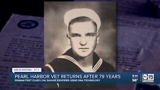 Phoenix family 'honored' to bring back sailor nearly 80 years after Pearl Harbor attack