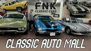 Tour The Classic Auto Mall! 1100 Muscle, Exotic, Classic And Historic Cars & Trucks Under One Roof!