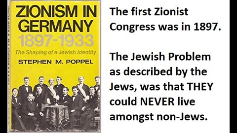 Rick Miracle Book Review 407 pt 1, Zionism in Germany 1897-1933