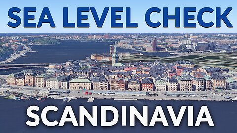 Sea Level Check - Scandinavia