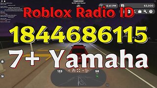 Yamaha Roblox Radio Codes/IDs