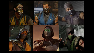 Playing all the Ninjas in Mortal Kombat 1