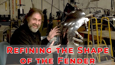 Metal Shaping for Beginners: Refining the shape of the fender