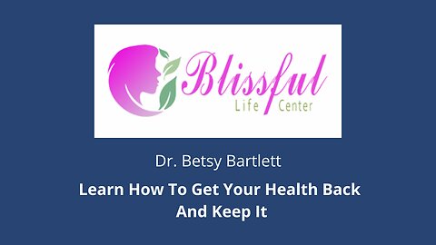 WUW #3 - Learn How To Get Your Health Back And Keep It