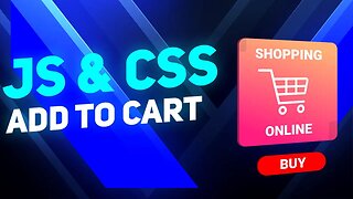CSS & JavaScript Animated Add To Cart Button